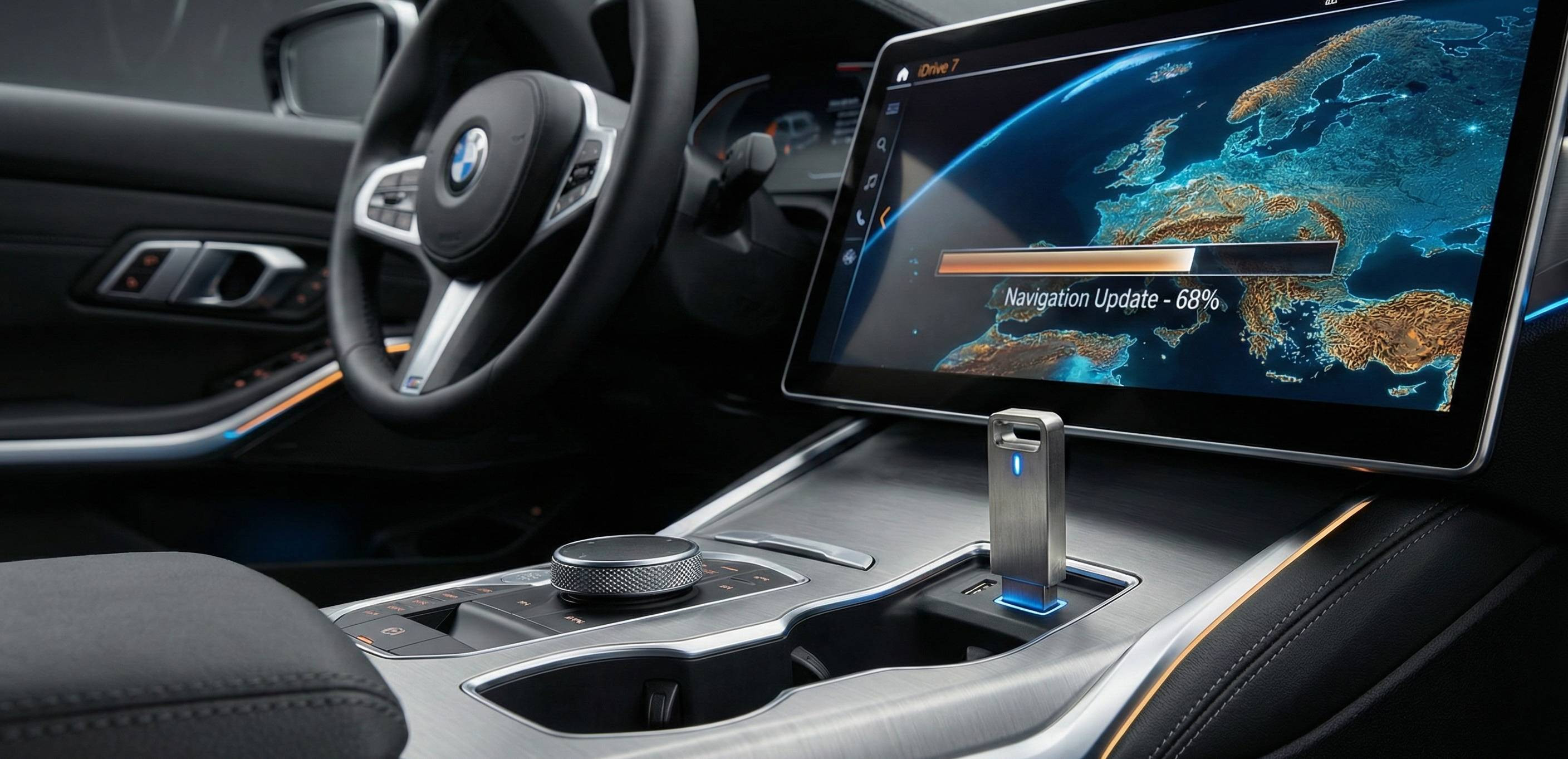 Aktualizacja nawigacji BMW – Instrukcja krok po kroku (USB, OTA, FSC)